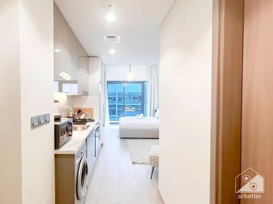 Apartment Elegant Stay In Meydan Balcony & Stunning Views Dubai