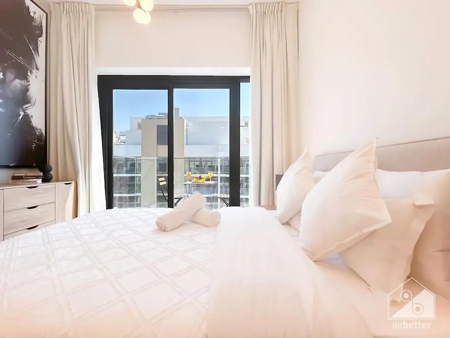 Apartment Elegant Stay In Meydan Balcony & Stunning Views Dubai